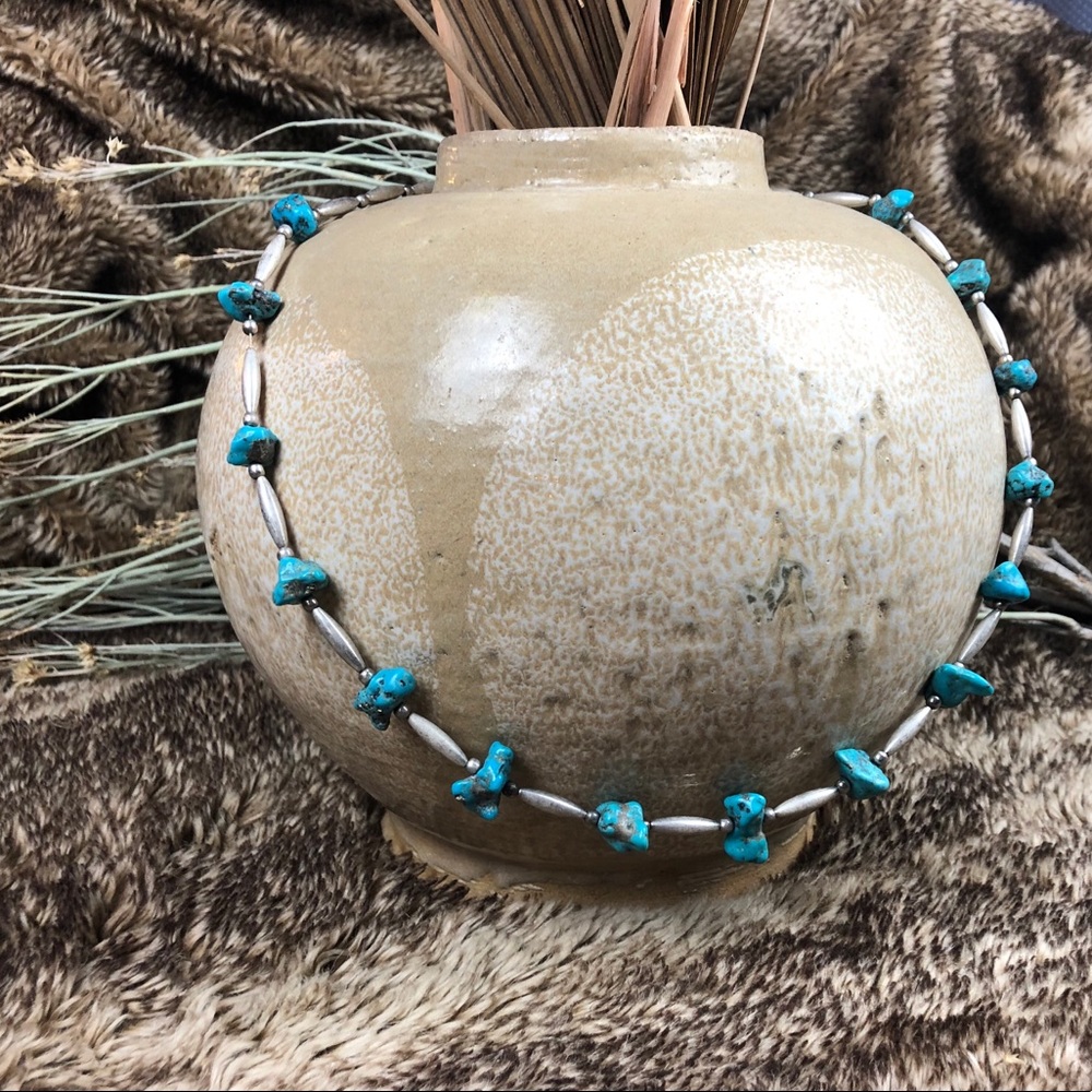 Vintage Native Turquoise Necklace